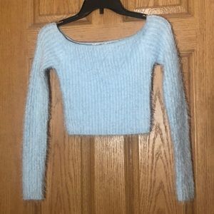 Light Blue Crop